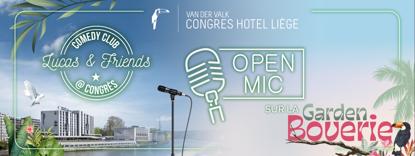 Lucas & Friends - Open Mic on the Garden Boverie