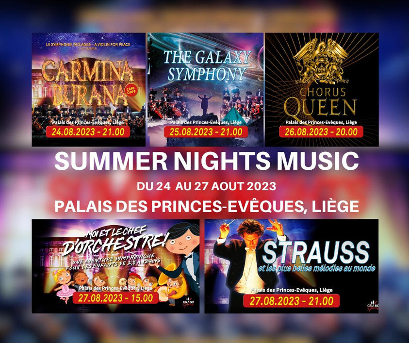Summer Nights Music Liège