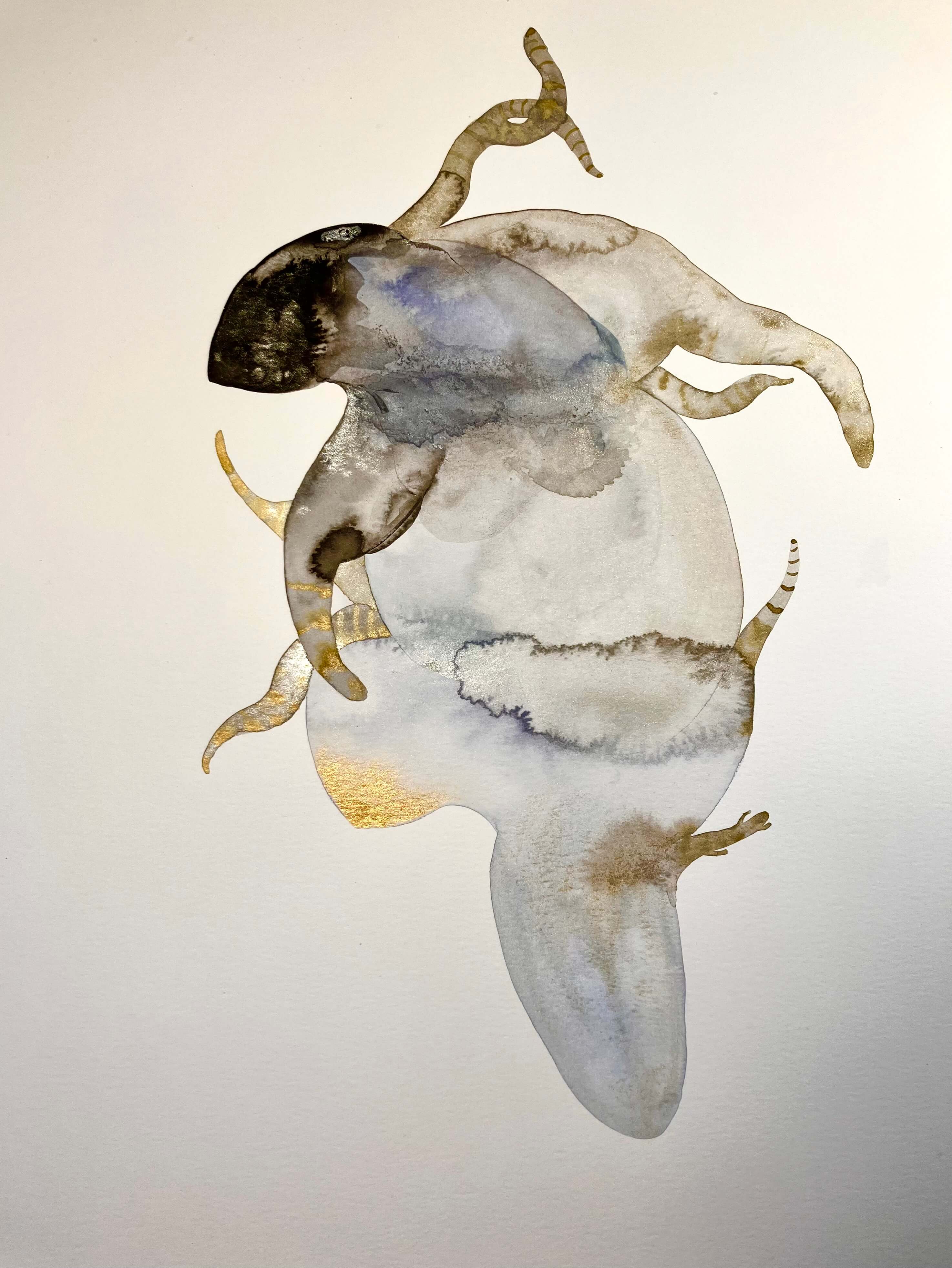 Oeuvre de Fran&ccedil;oise Hottois (aquarelle)