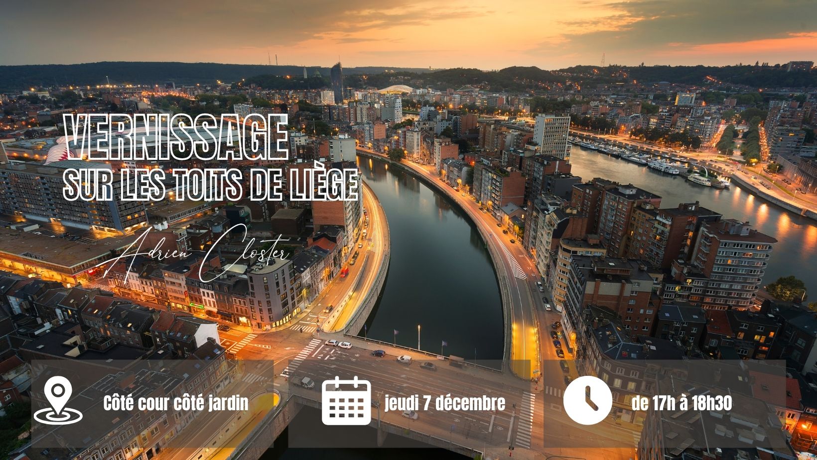Vernissage - Sur les toits de Liège