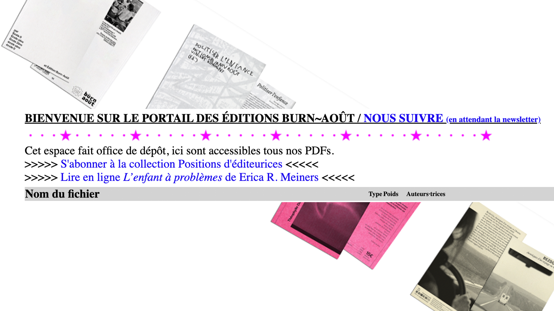 Burn Août