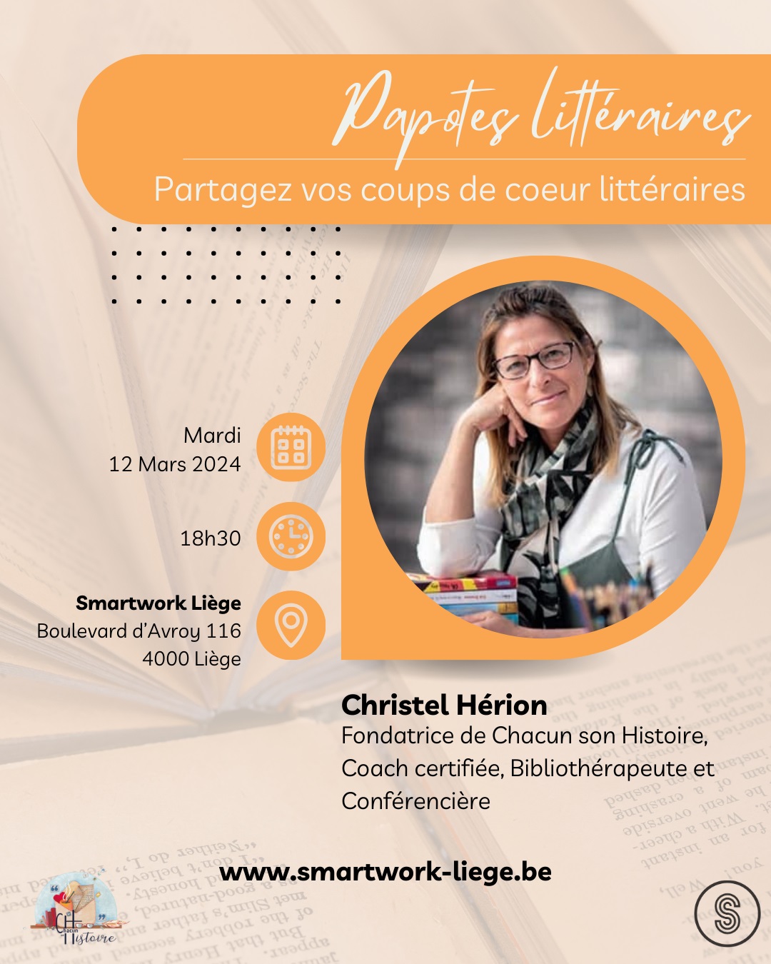 Affiche - Rencontre Littéraire : Partagez vos coups de coeur littéraires