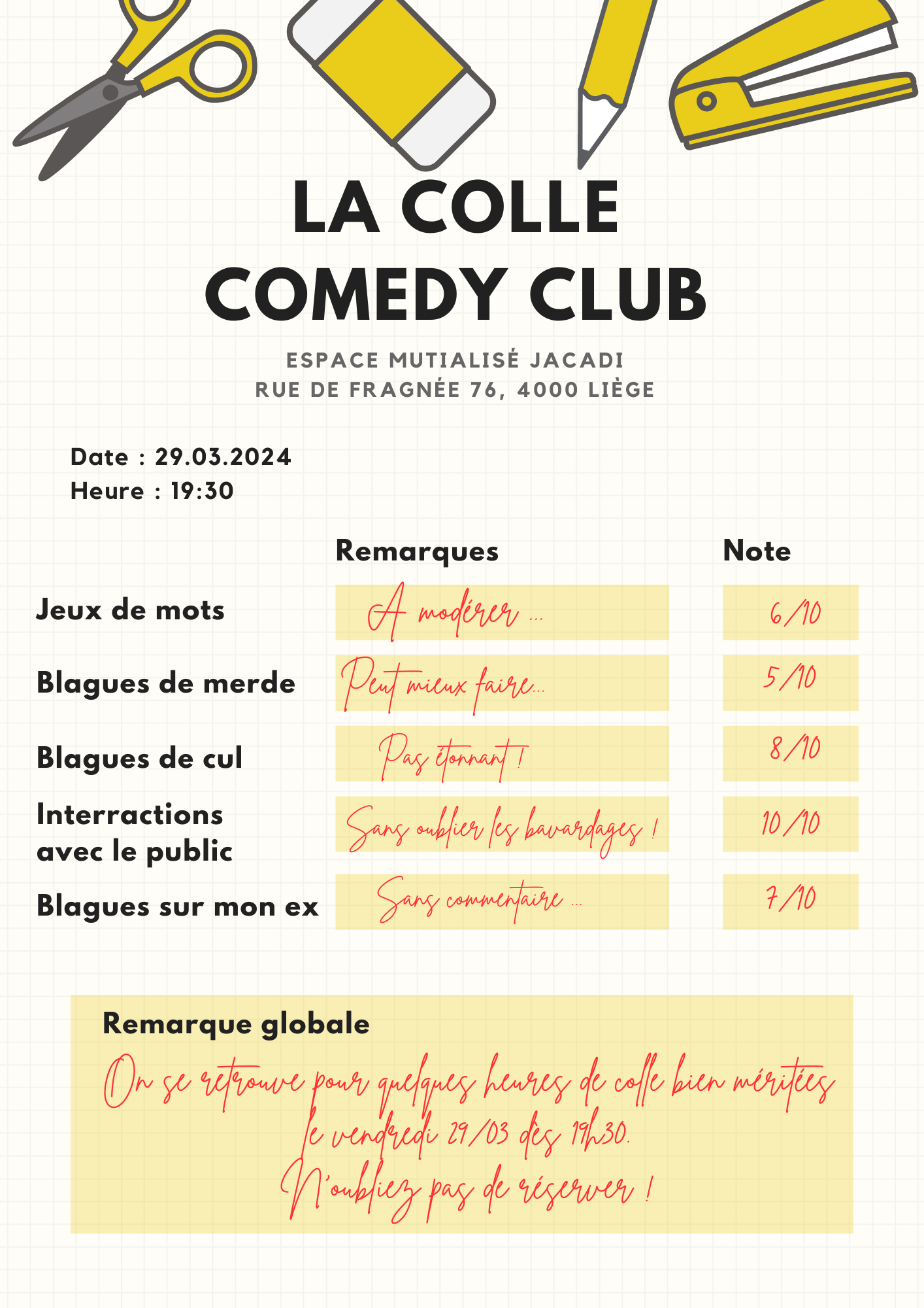 La Colle Comedy Club