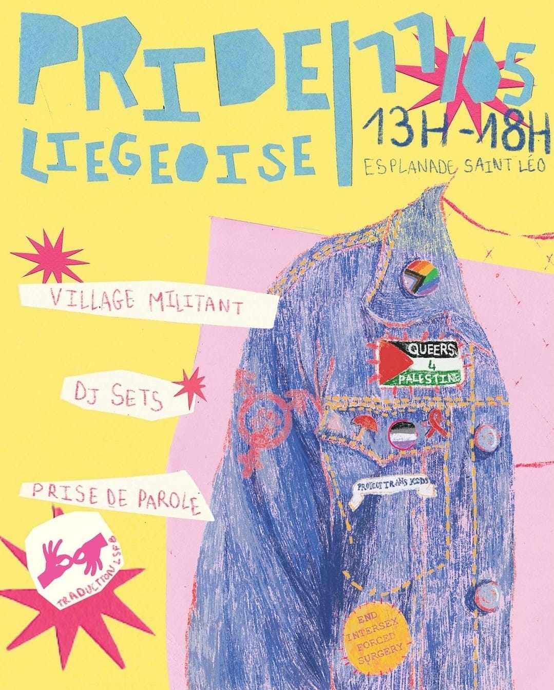 Affiche pride 2024