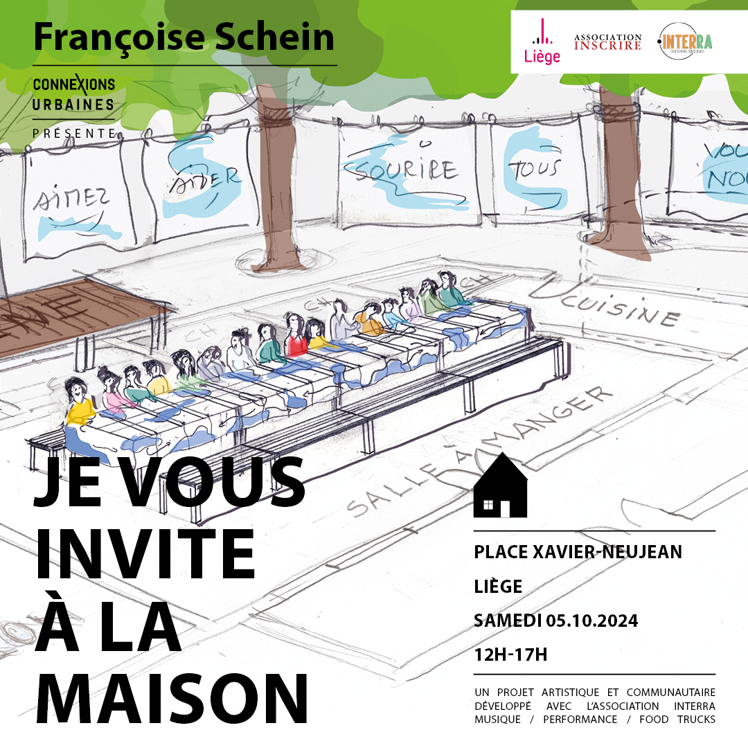 Connexions Urbaines // "Je vous invite à la maison" par Françoise Schein