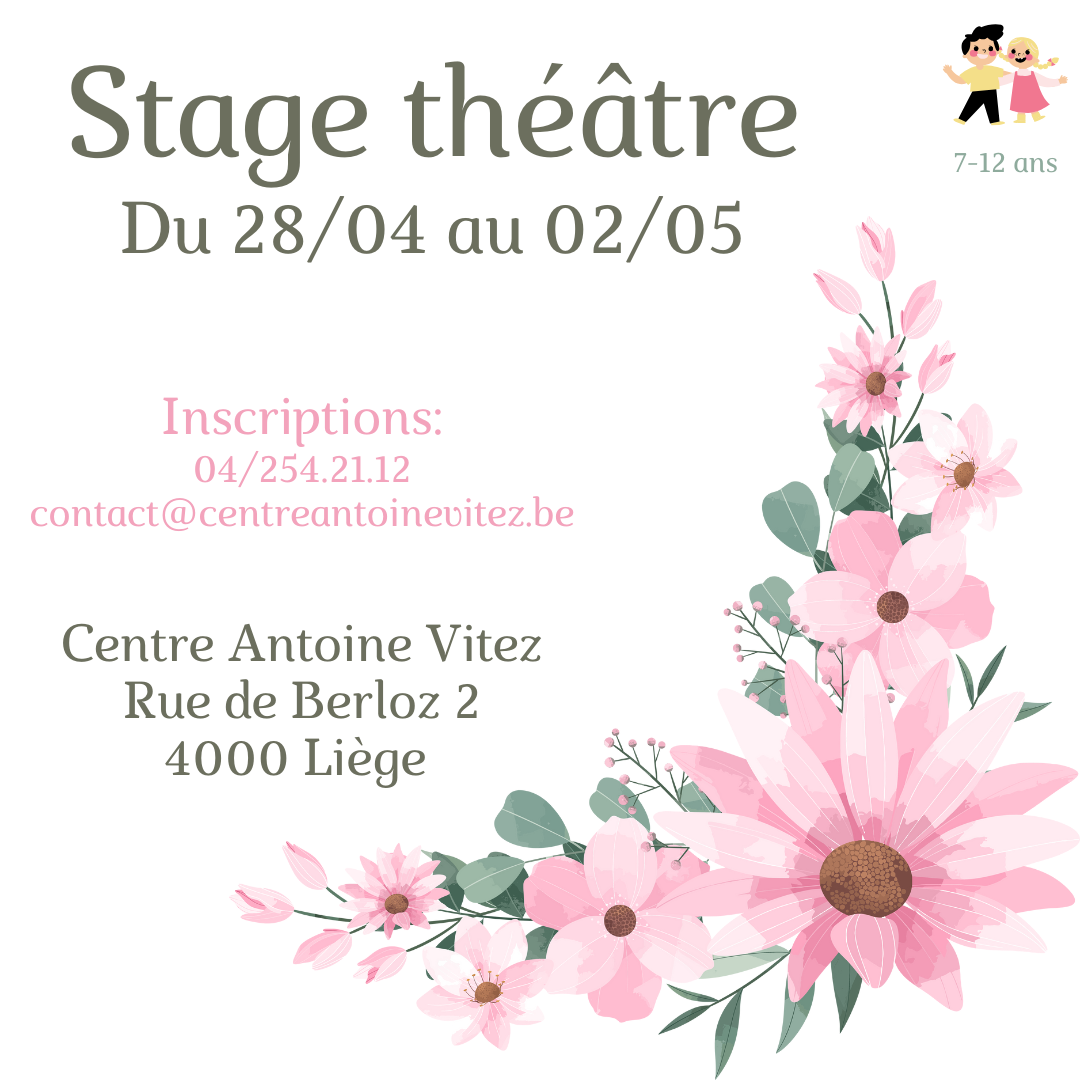 Flyer du stage
