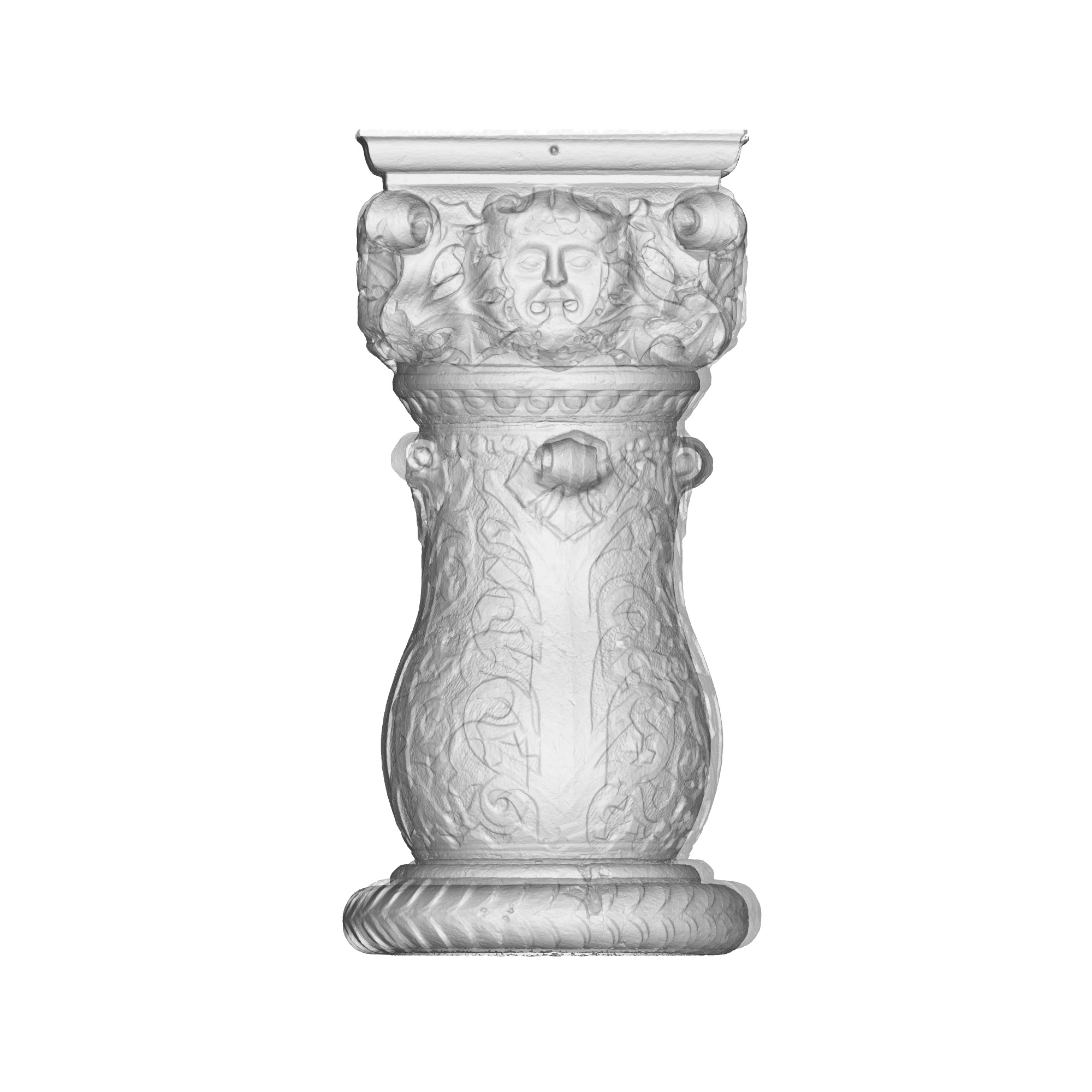 Nord Project, Superposition, colonne 35, 2024, scans 3D