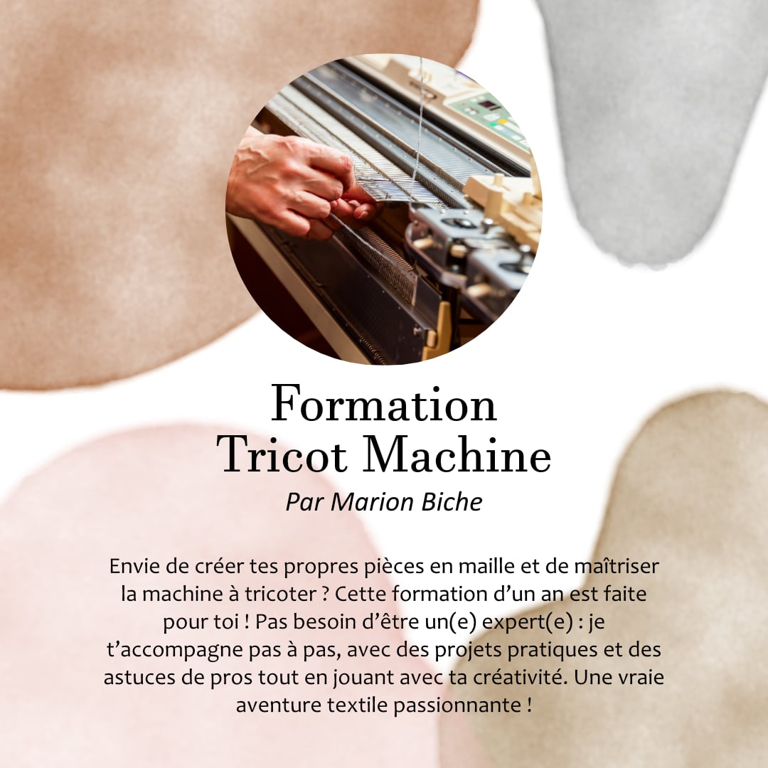 Image tricot machine