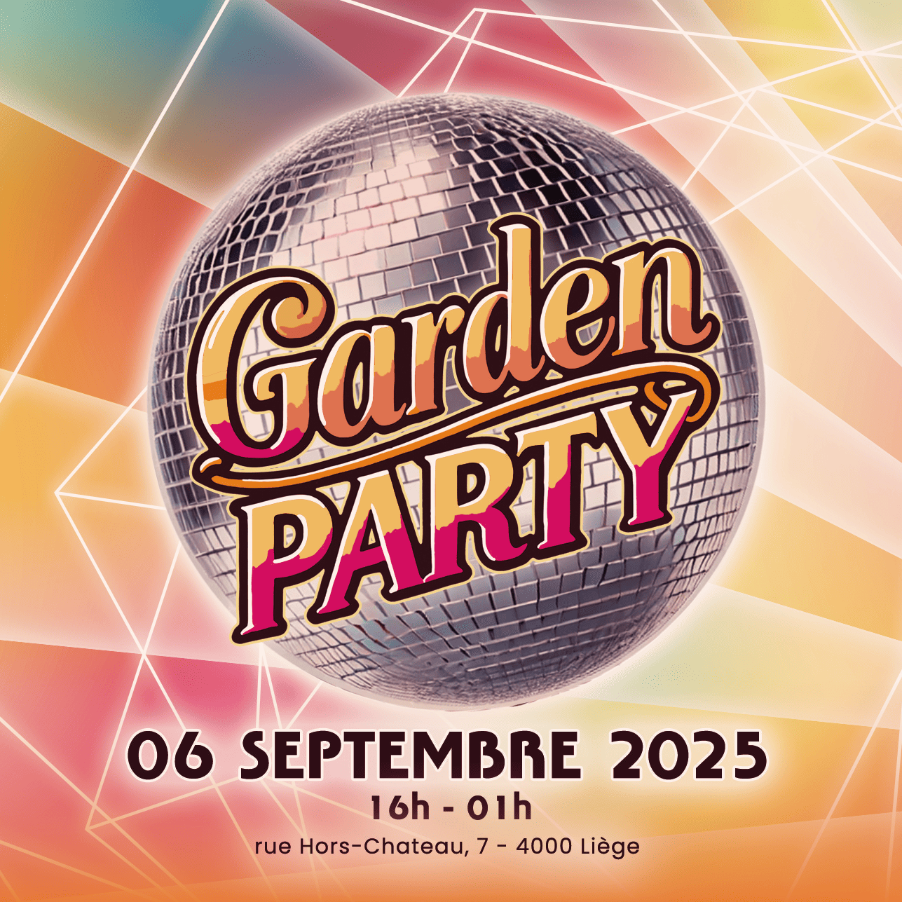 Logo Garden Party