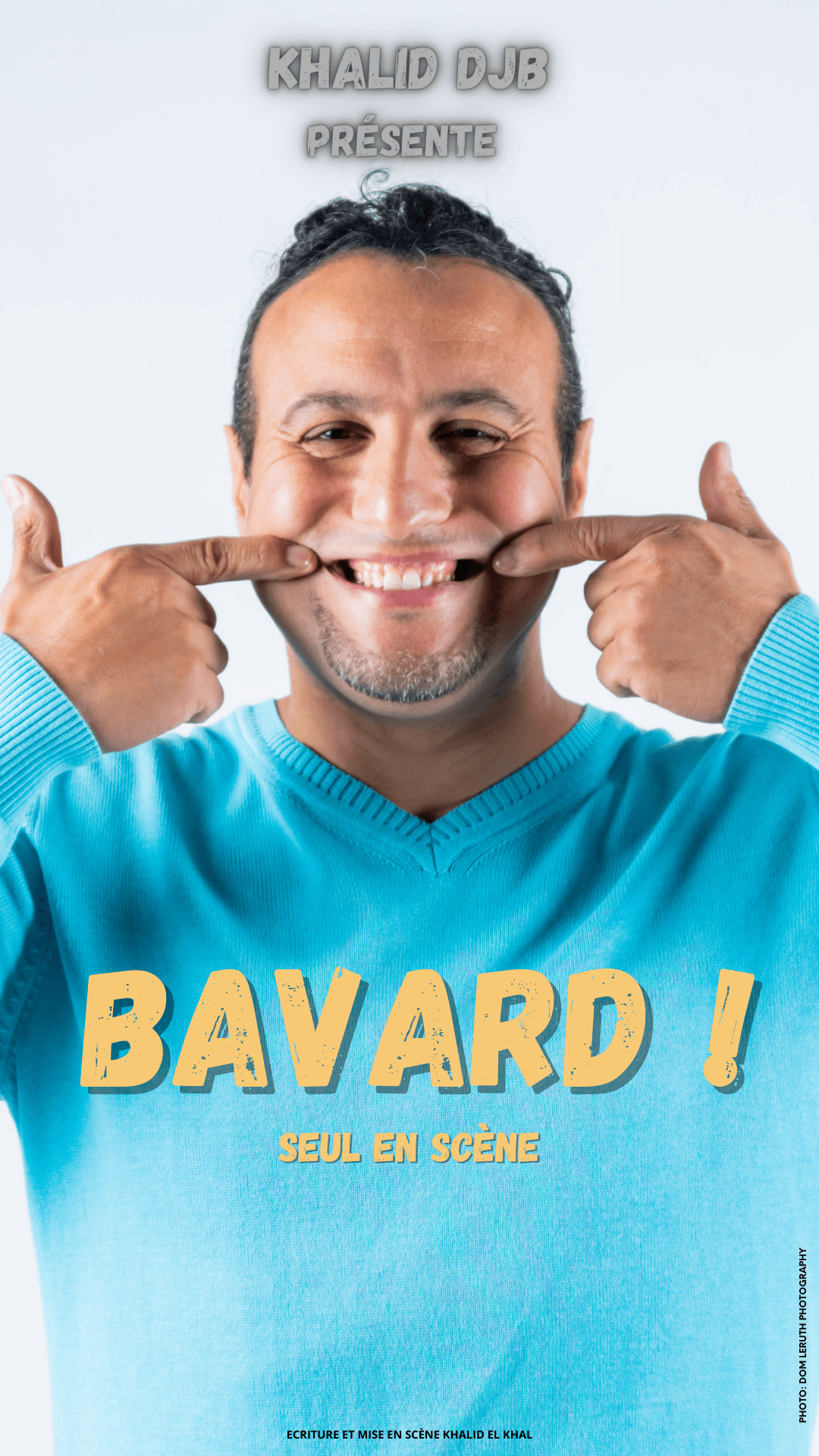 “Bavard!”. Khalid DJB au Théâtre de l’Aléna