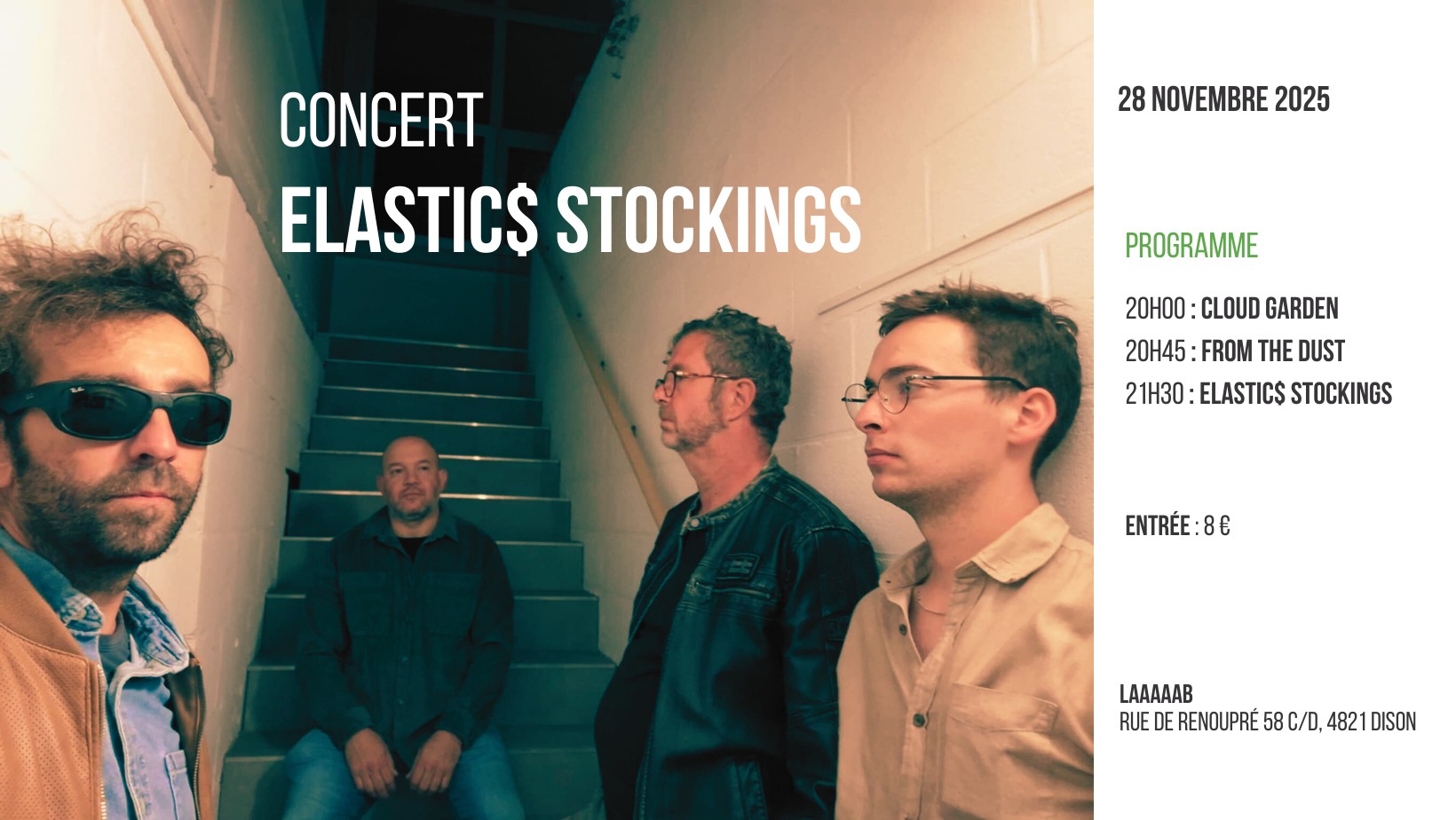 Concert Elastic$ Stockings