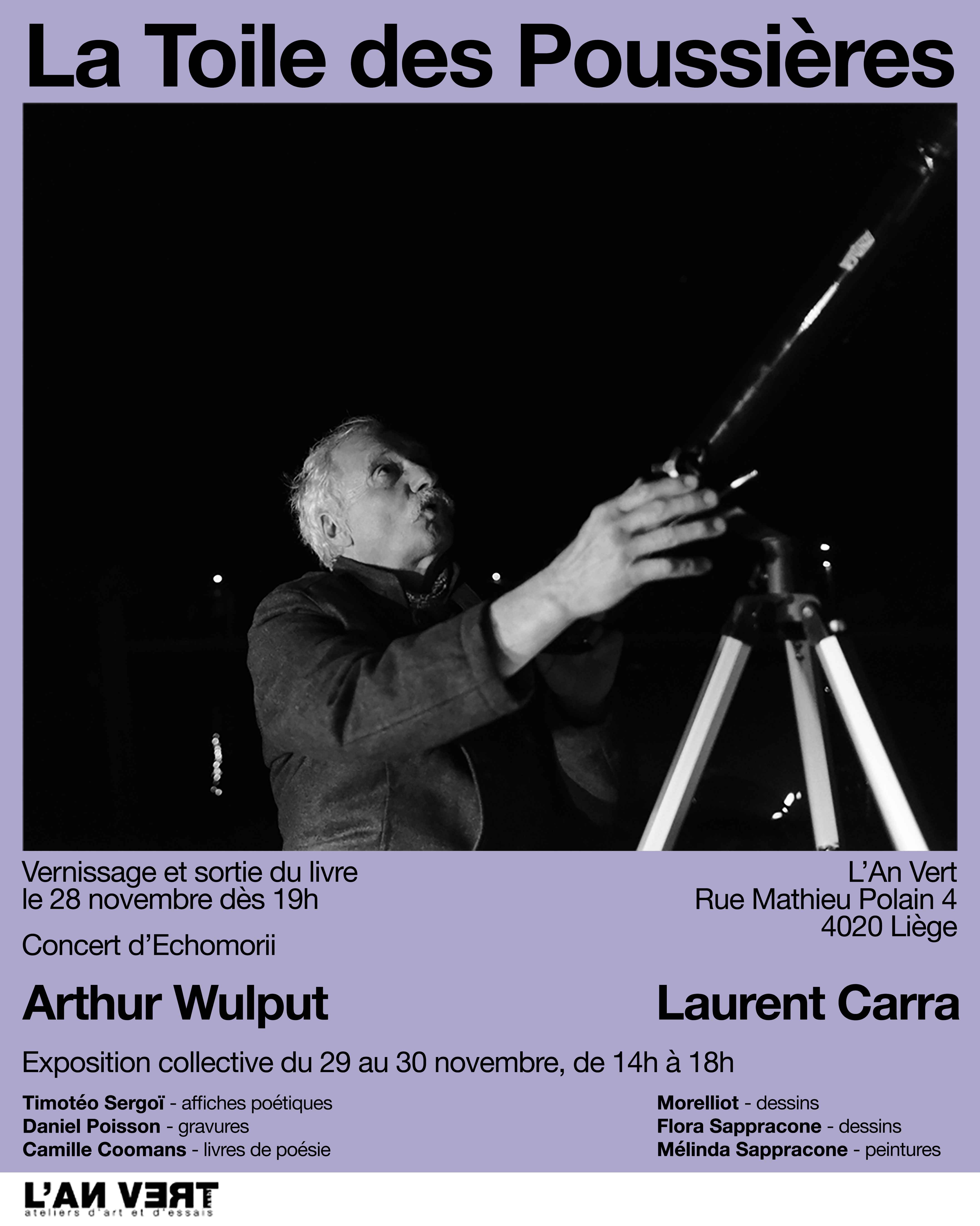 Expo « La Toile des Poussières »