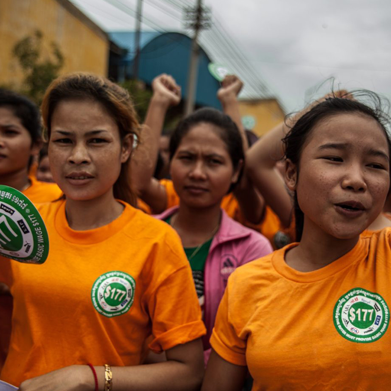 Travailleuses du secteur textile