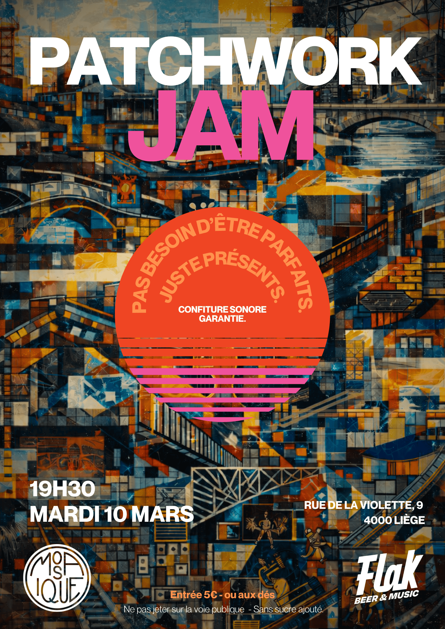 Affiche Patchwork Jam 1