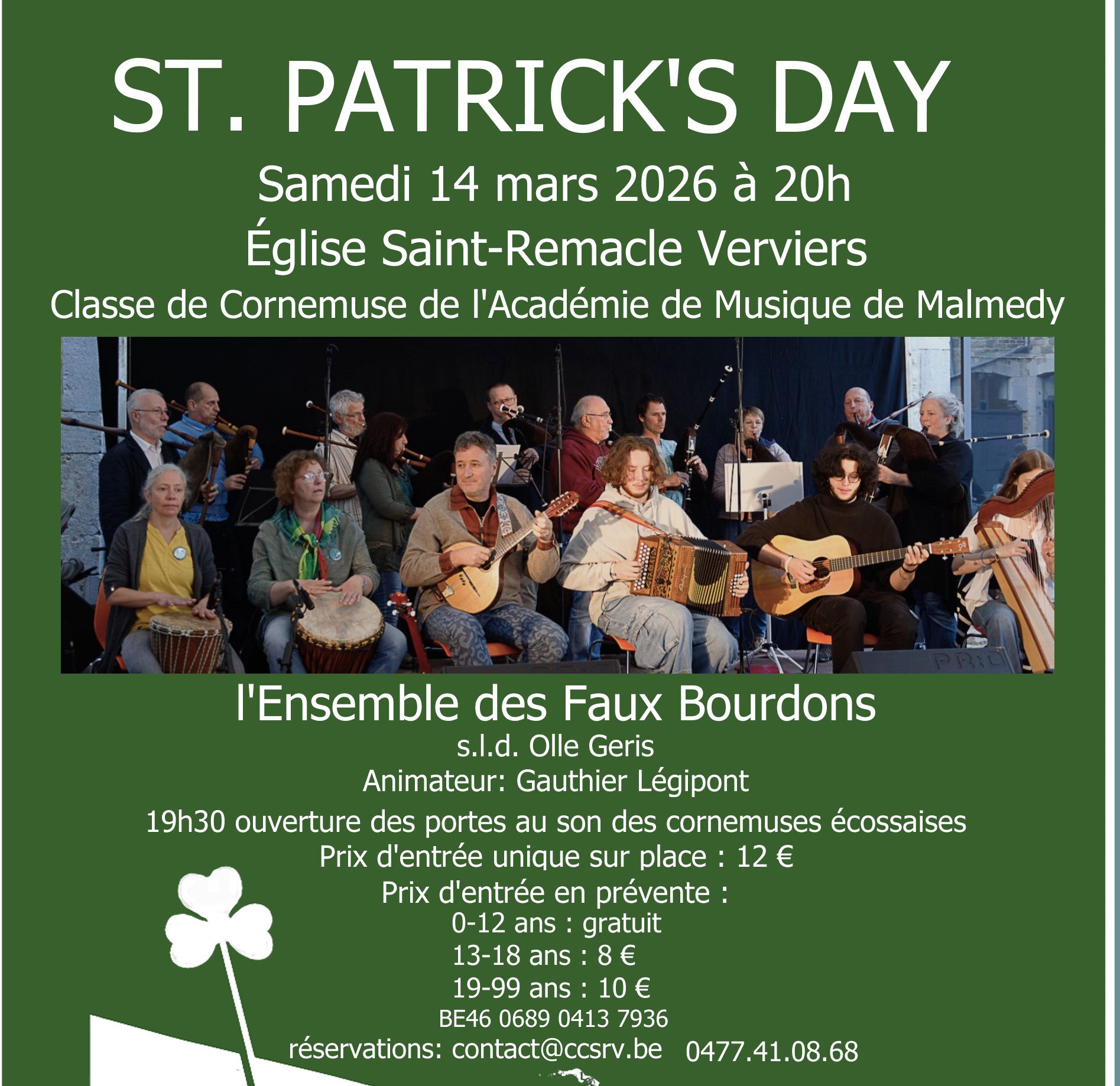 Soir&eacute;e folk cornemuses