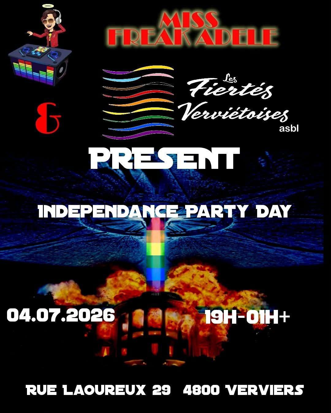 Ind&eacute;pendance party day 