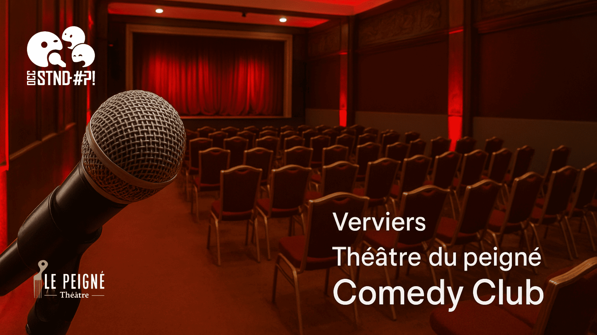 SOIR&Eacute;E STAND-UP | Verviers - Th&eacute;atre du Peign&eacute; 