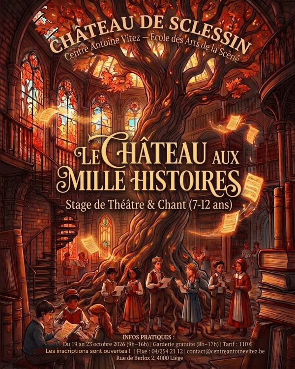 Stage de th&eacute;&acirc;tre pour les enfants 7-12 ans