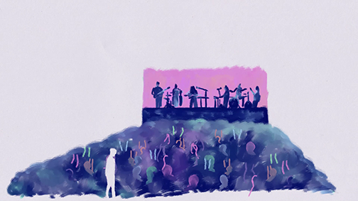 Un clip animé par Clémence Rogge pour The Feather