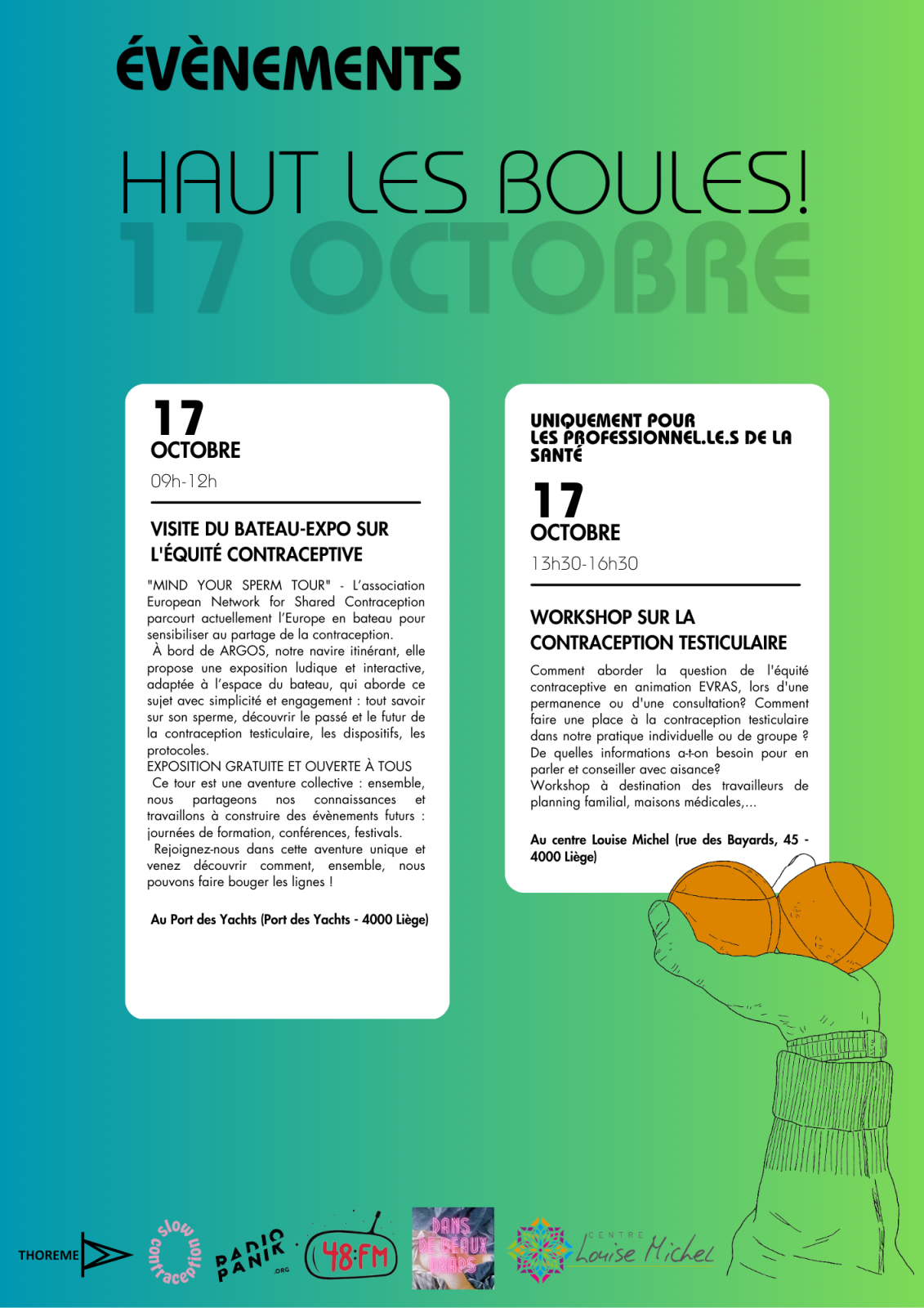 Haut les boules! - 17/10/24