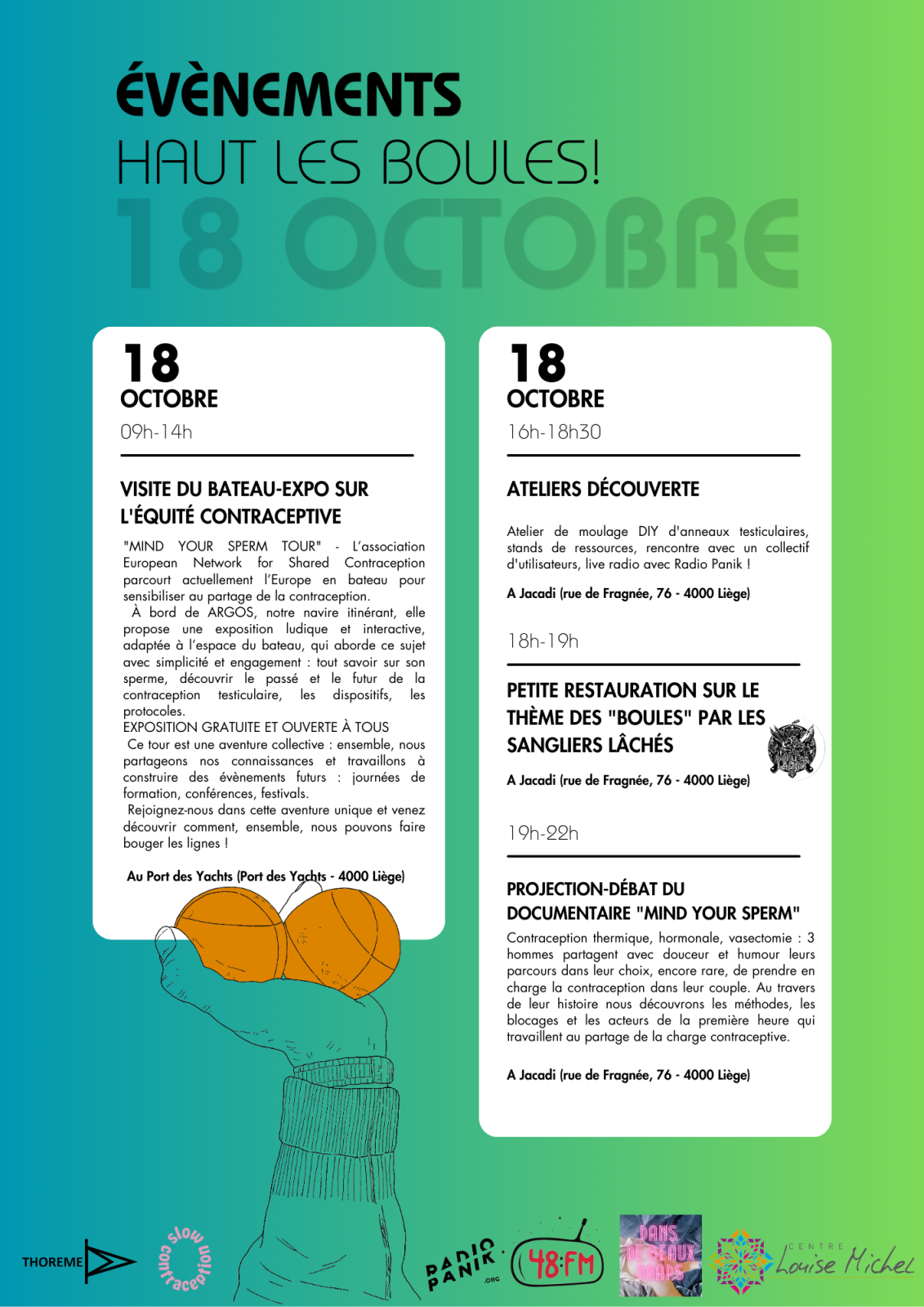 Haut les boules! - 18/10/24
