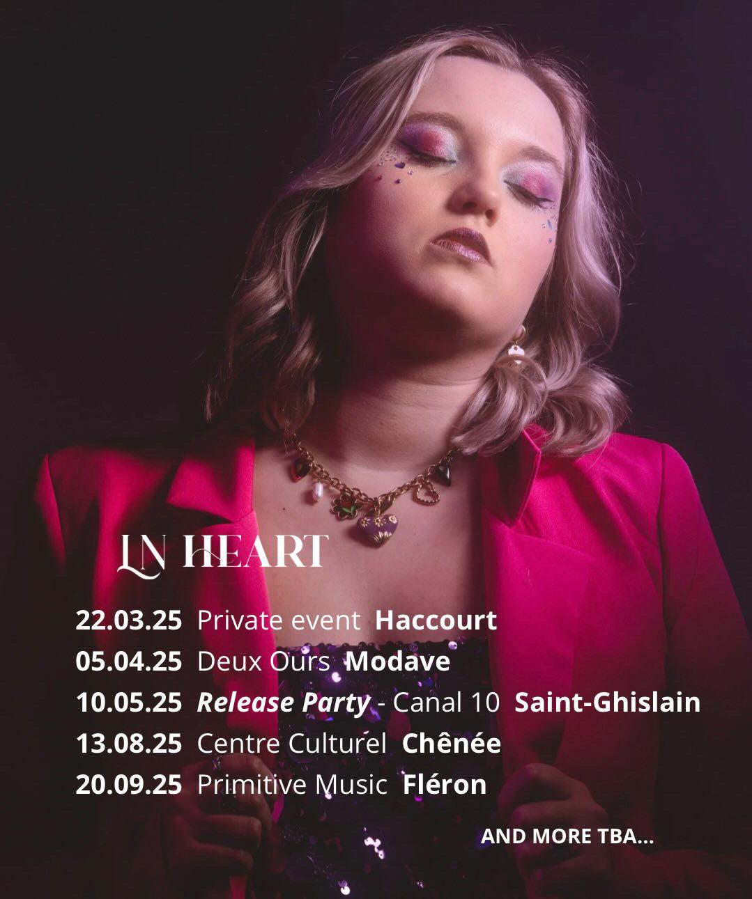 Dates Concerts LN Heart