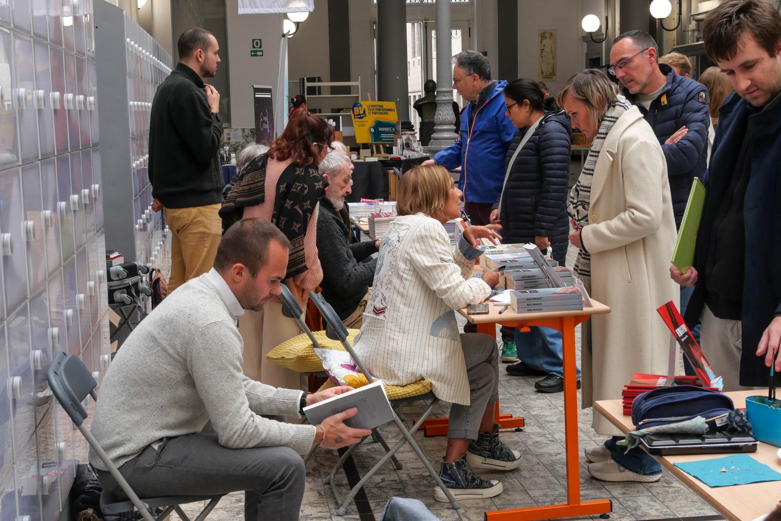 De nombreux visiteurs pour ce rendez-vous litt&eacute;raire