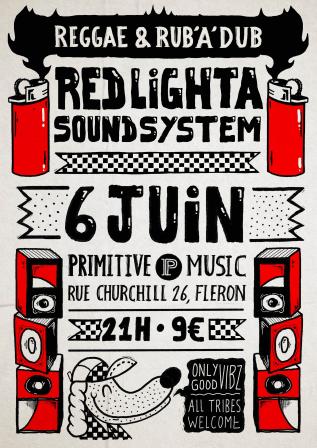 affiche red lighta
