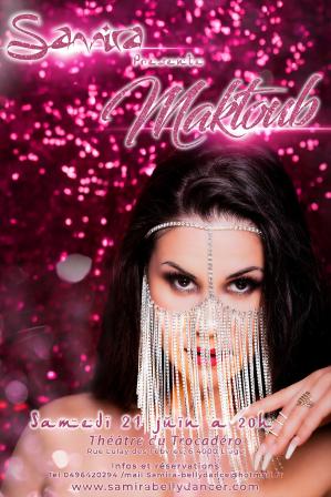 Affiche spectacle Maktoub 