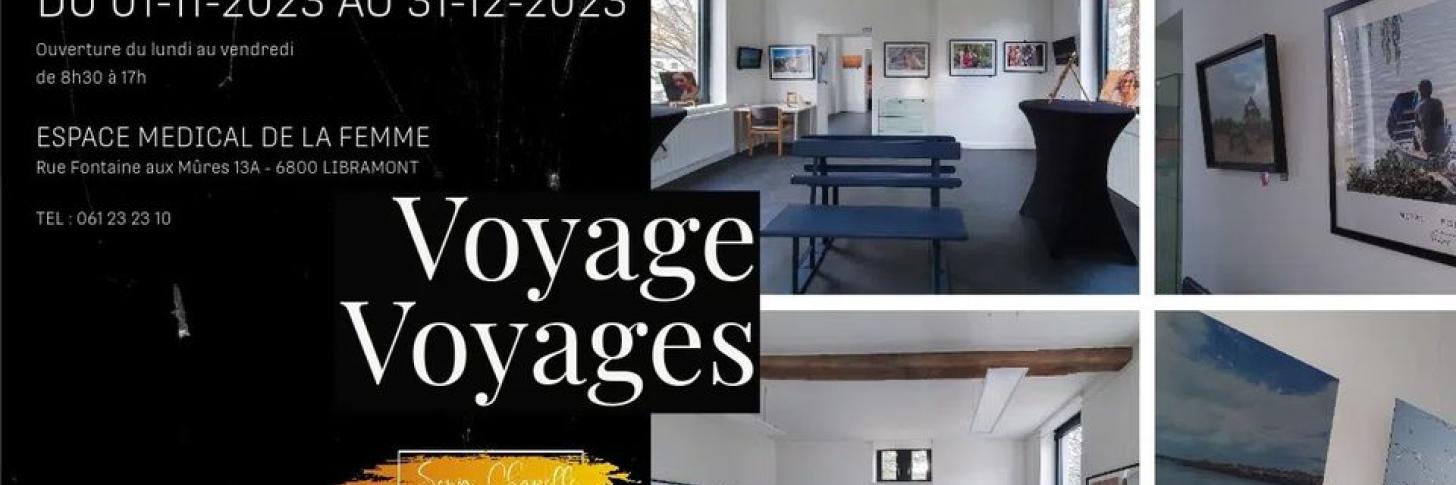 Exposition Voyages, voyage