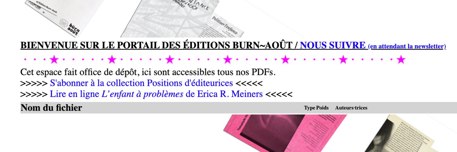 Burn août
