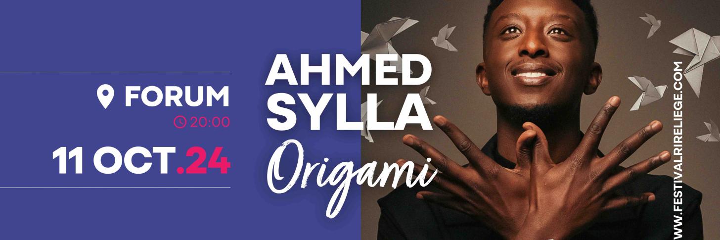 Ahmed Sylla au Festival International du Rire de Liège !