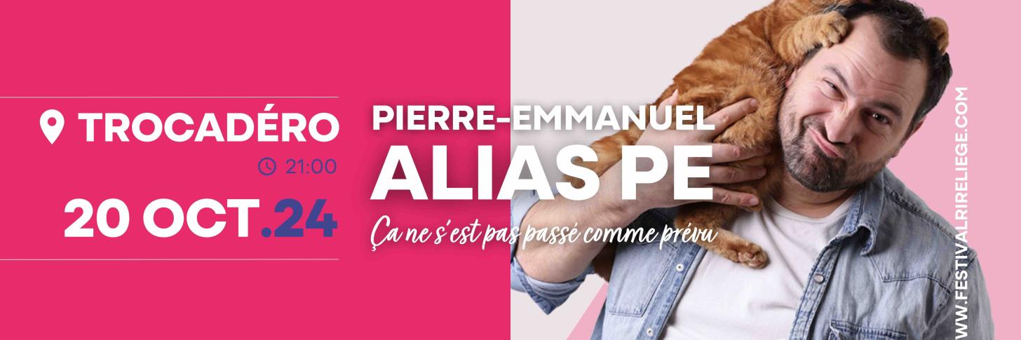 PE est de retour au Festival International du Rire de Liège