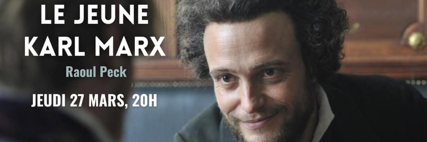Le jeune Karl Marx - Bannière