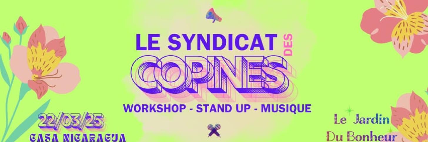 syndicat des copines stand up dj set musique atelier
