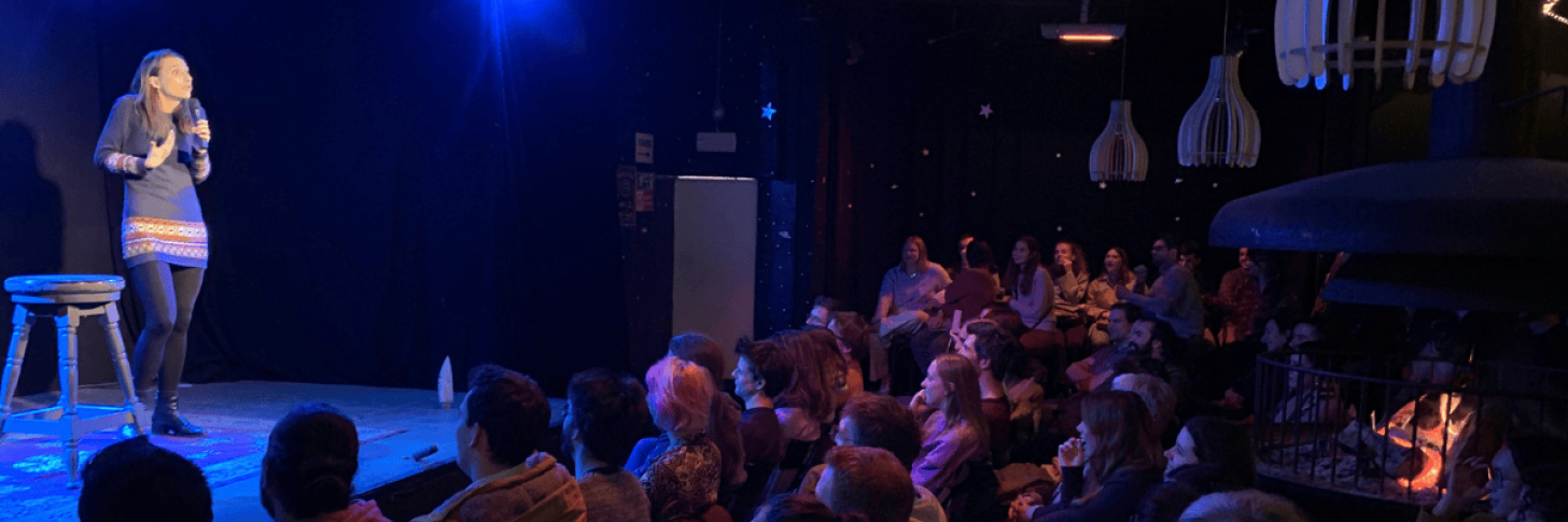 Stand up au hangar