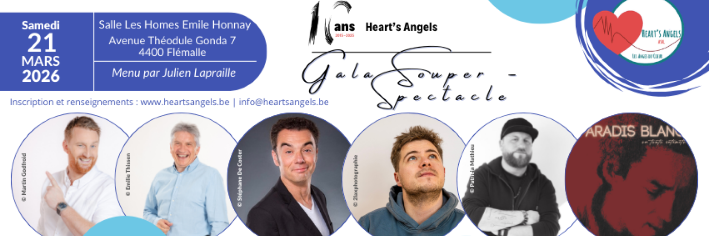 GALA EXCEPTIONNEL : HEART'S ANGELS C&Eacute;L&Egrave;BRE SES 10 ANS ! 