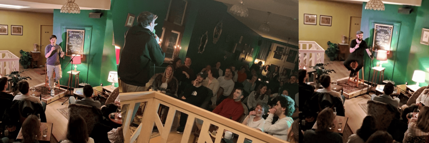 Stand-Up & Bottoms Up | Li&egrave;ge - La Brasserie Sauvage