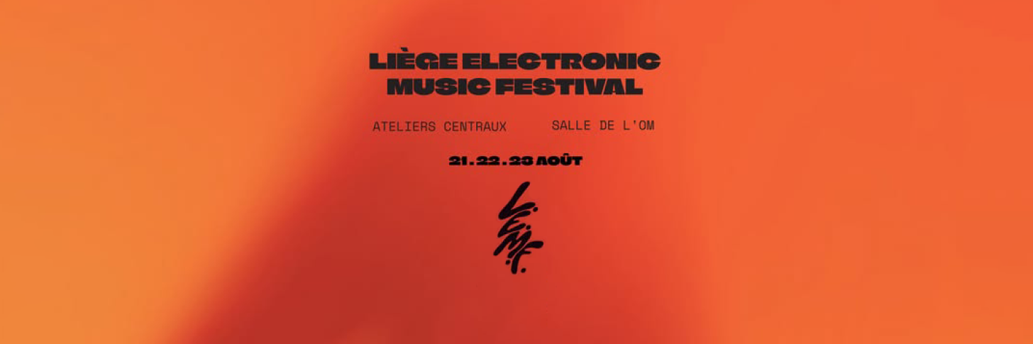 Liege Electronic Festival Banner