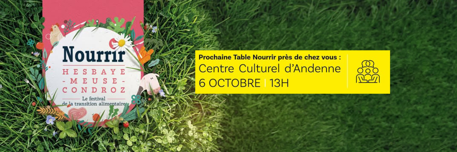 Table Nourrir Banner