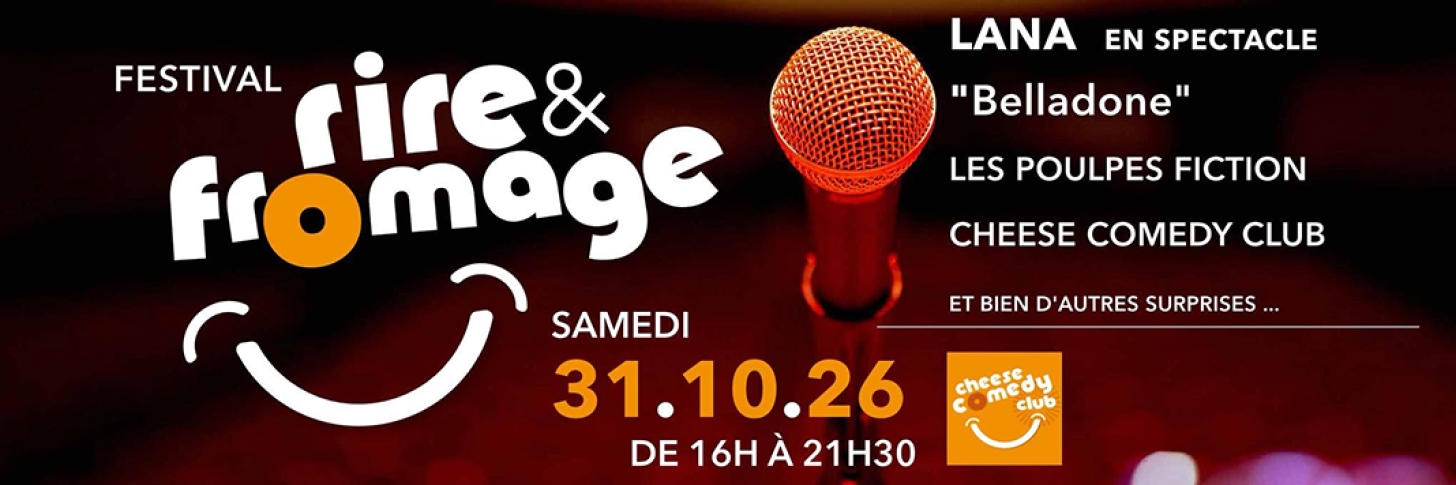 Festival Rire et Fromage Banner