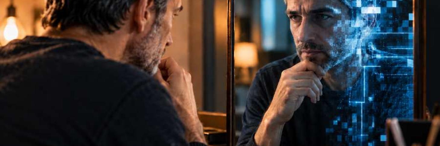 Quand l&rsquo;intelligence artificielle nous renvoie notre propre reflet. 