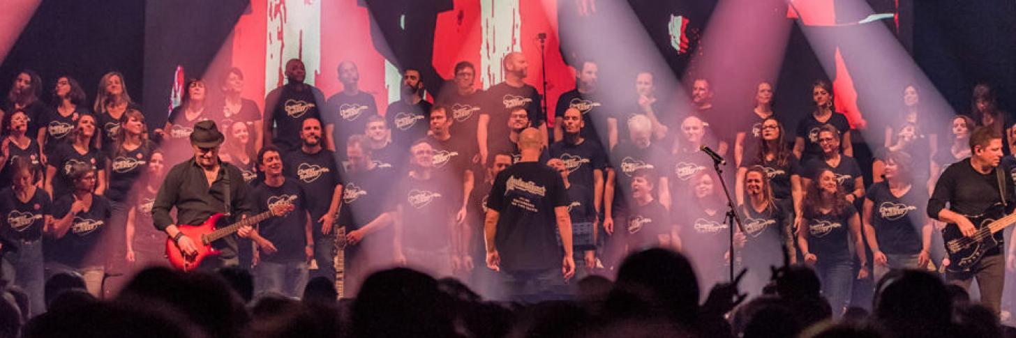 Banni&egrave;re Choeur de Rocker
