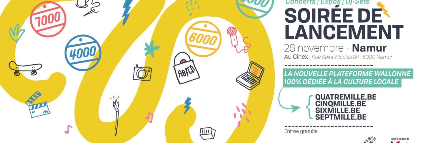LA PLATEFORME WALLONNE DEDIEE AUX ARTS ET A LA CULTURE LOCALE