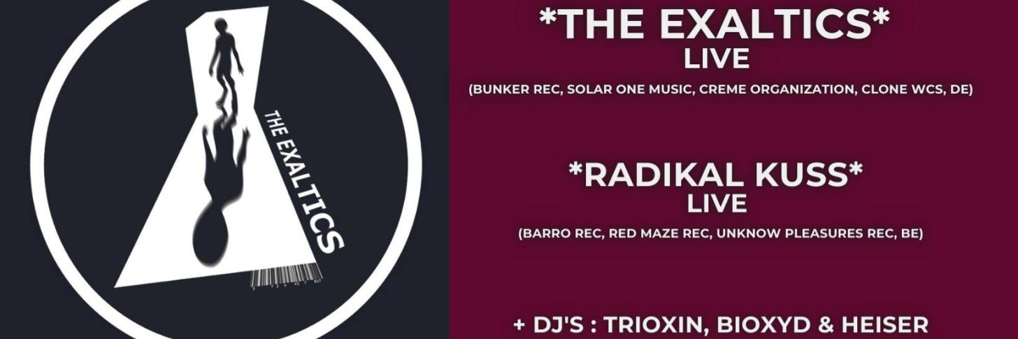 La Nuit New-Wave &amp; PuZZling rec present THE EXALTICS