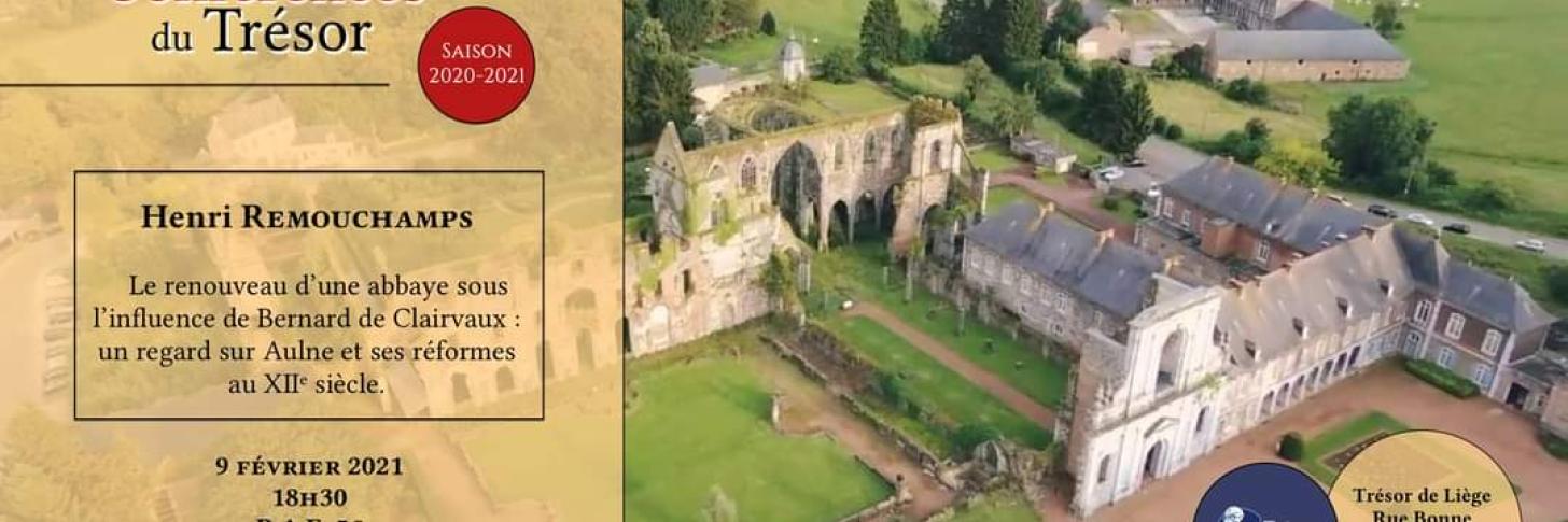 Conf&eacute;rence Le renouveau d'une abbaye : Bernard de Clairvaux @ Tr&eacute;sor de Li&egrave;ge