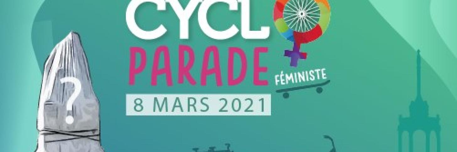 Cycloparade f&eacute;ministe 2021 @ Espace Trivoli