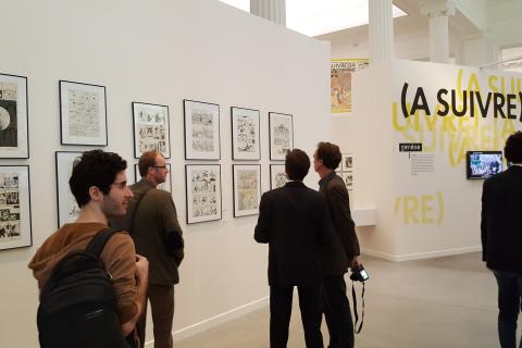 R&Eacute;VOLUTION BANDE DESSIN&Eacute;E, UNE EXPOSITION ENIVRANTE