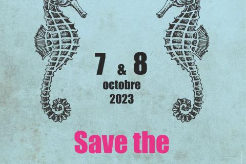 Affiche Tattoo Flashday Caritatif "Save The Seahorses"