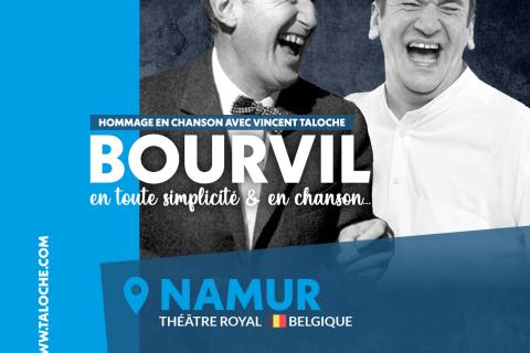 Bourvil, en toute simplicité et en chanson... à Namur